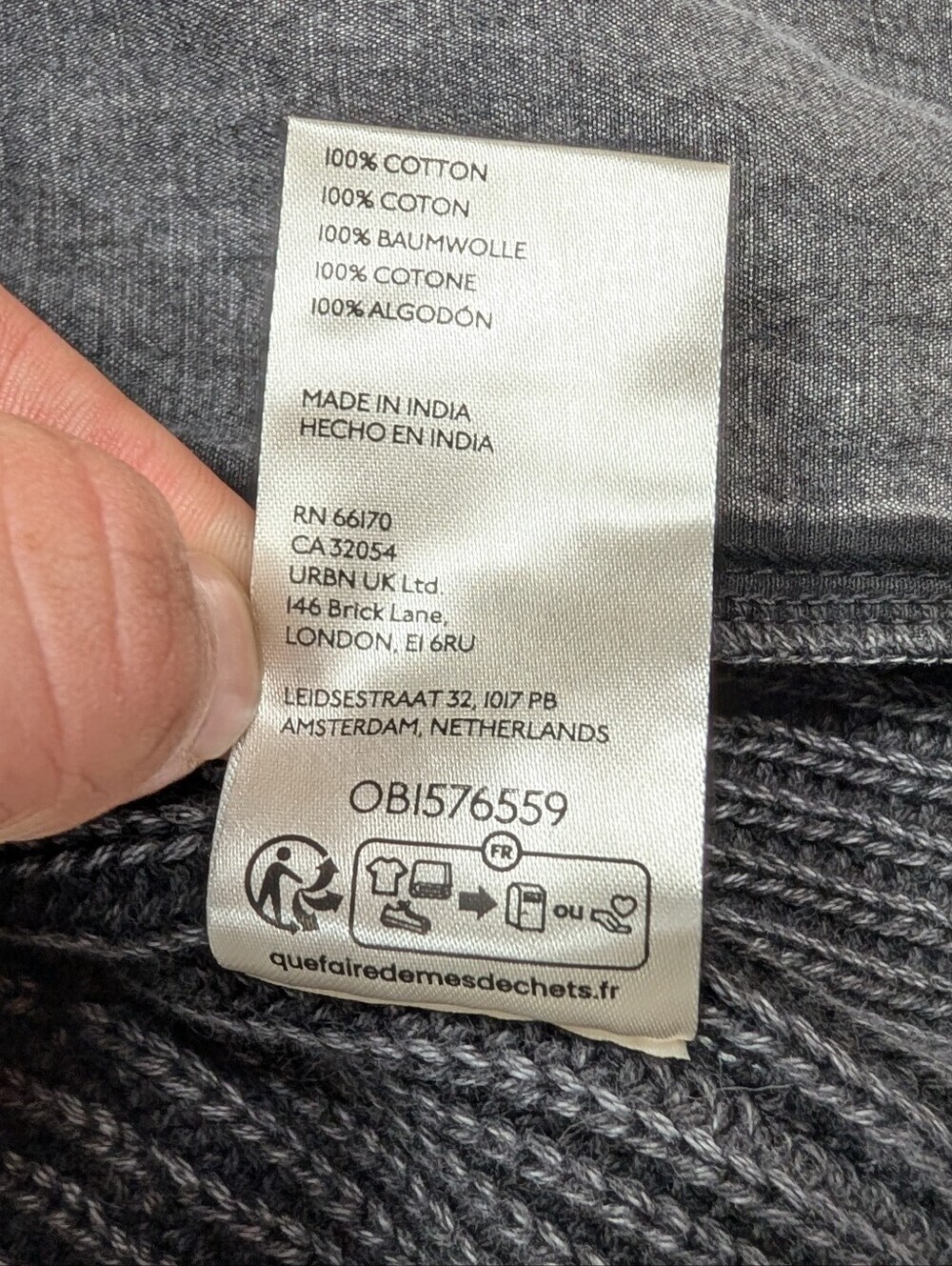Free People Sweater Womens L Black We The Free Worn Thru Surplus Cardigan Moto - Picture 7 of 7